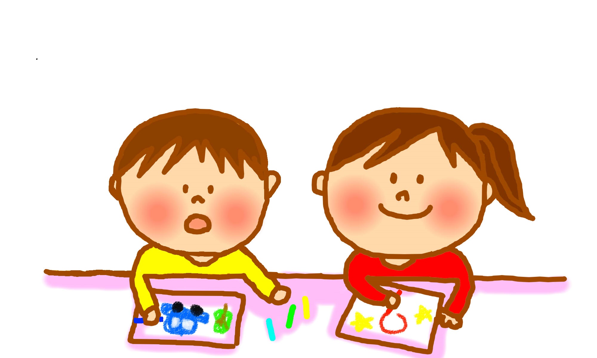 絵を描く子ども