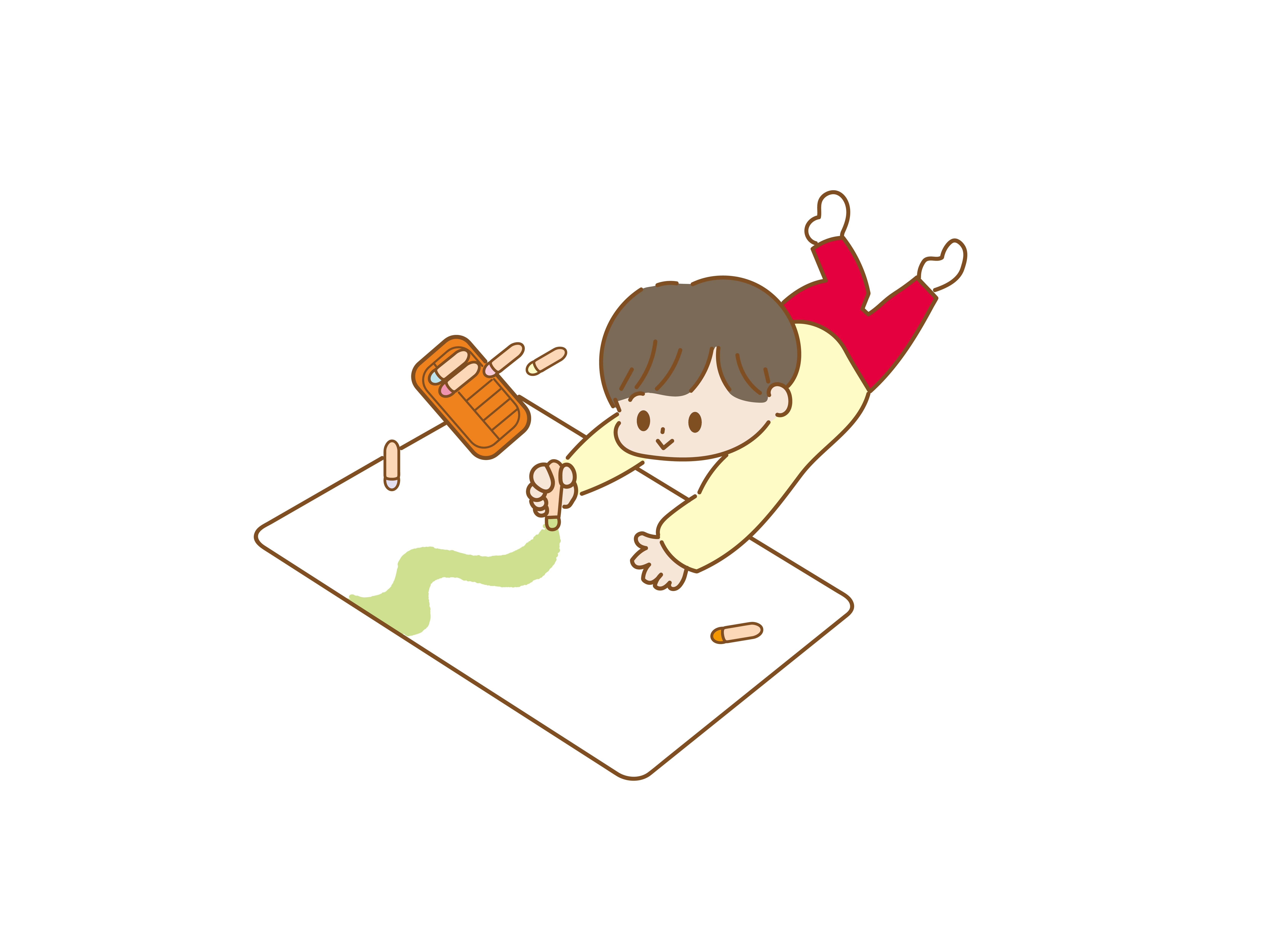 のびのびと遊ぶ子ども