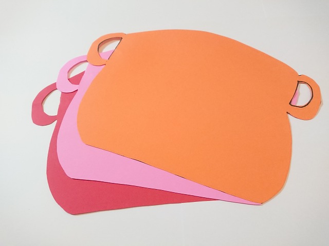 鍋の絵を切った後