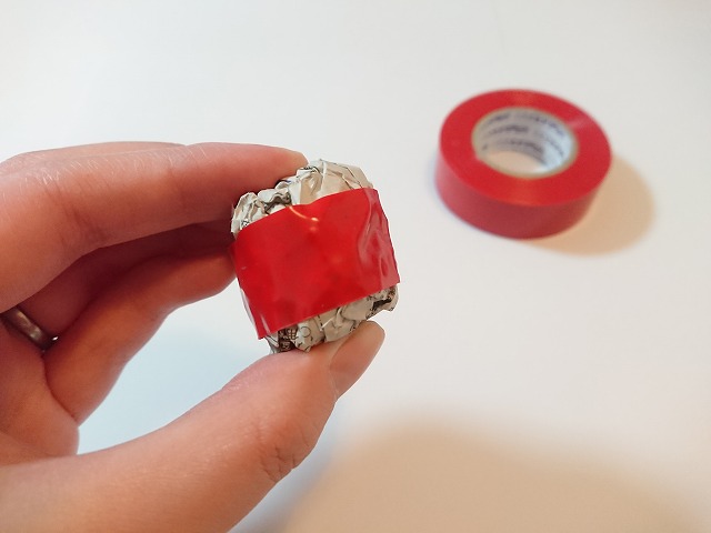 ビニールテープを巻く