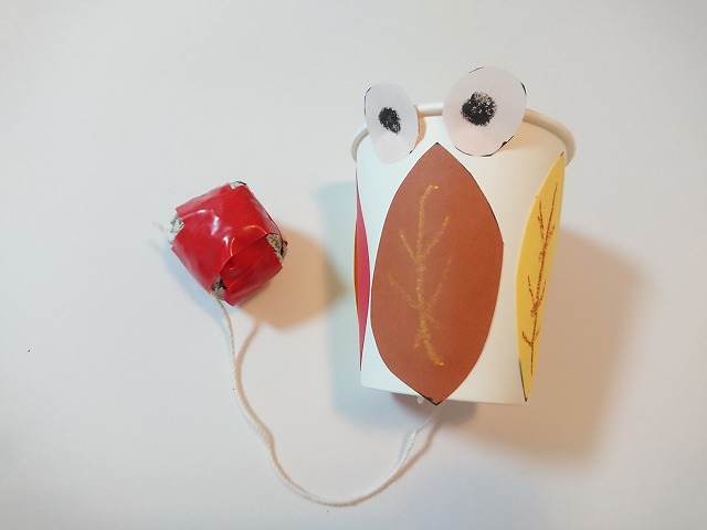 ミノムシけん玉の画像