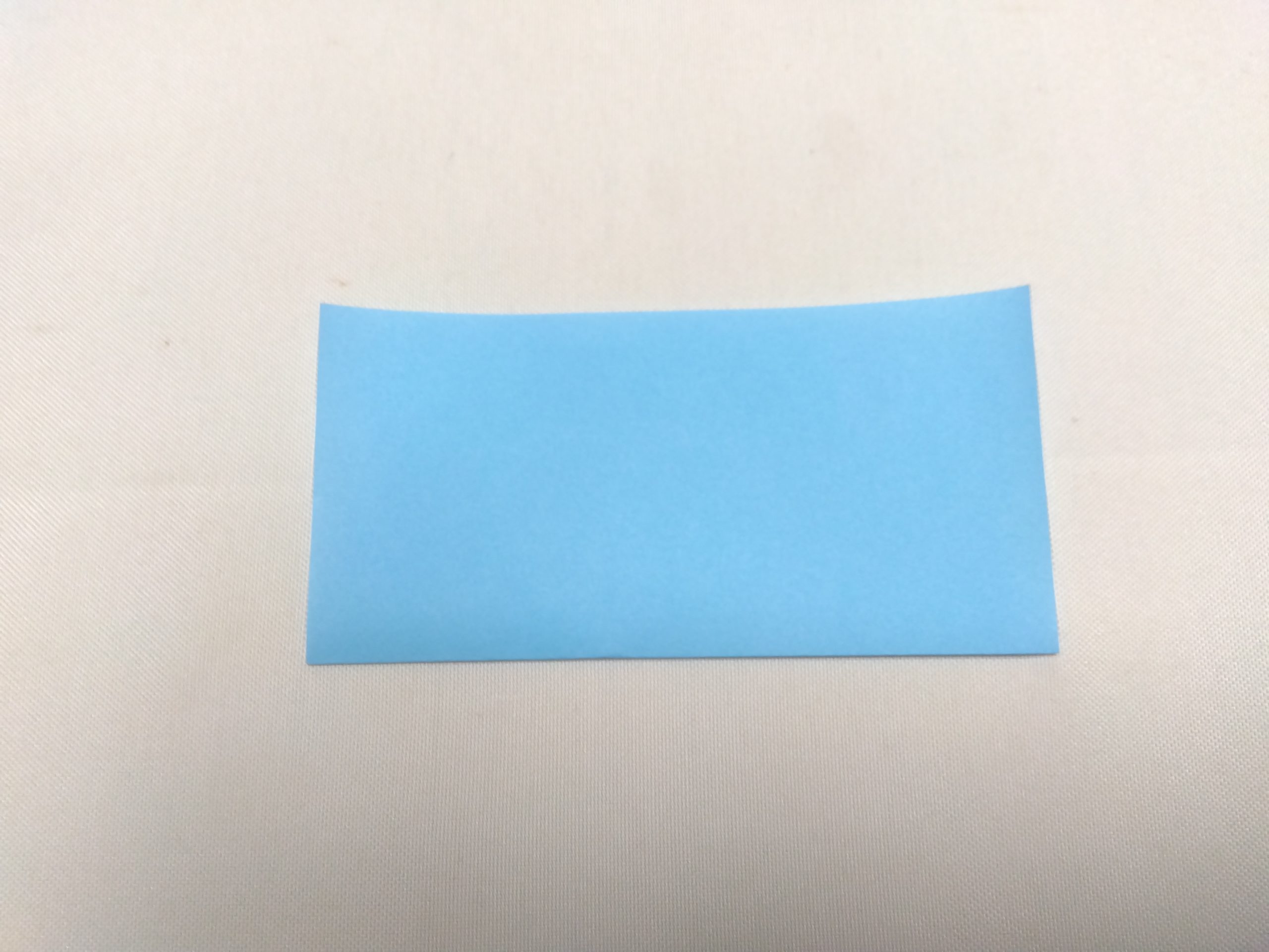 折り紙で指人形