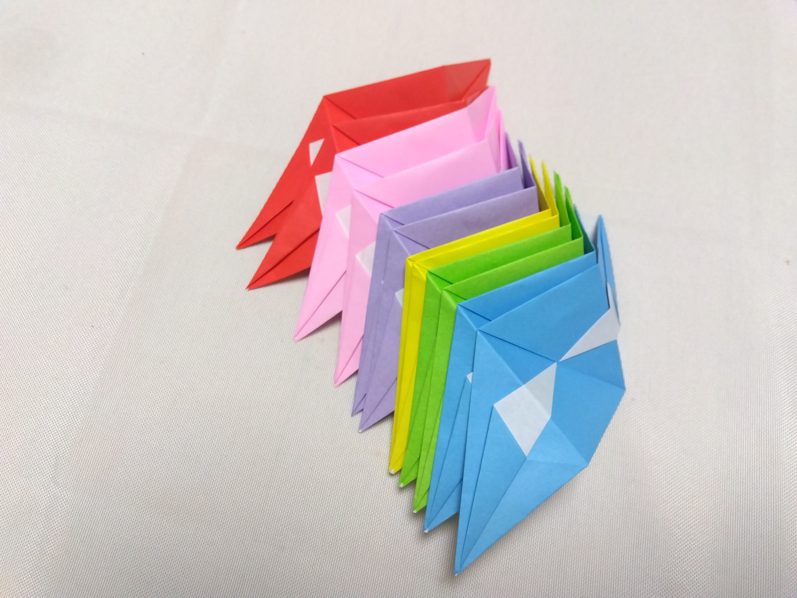 折り紙でくす玉