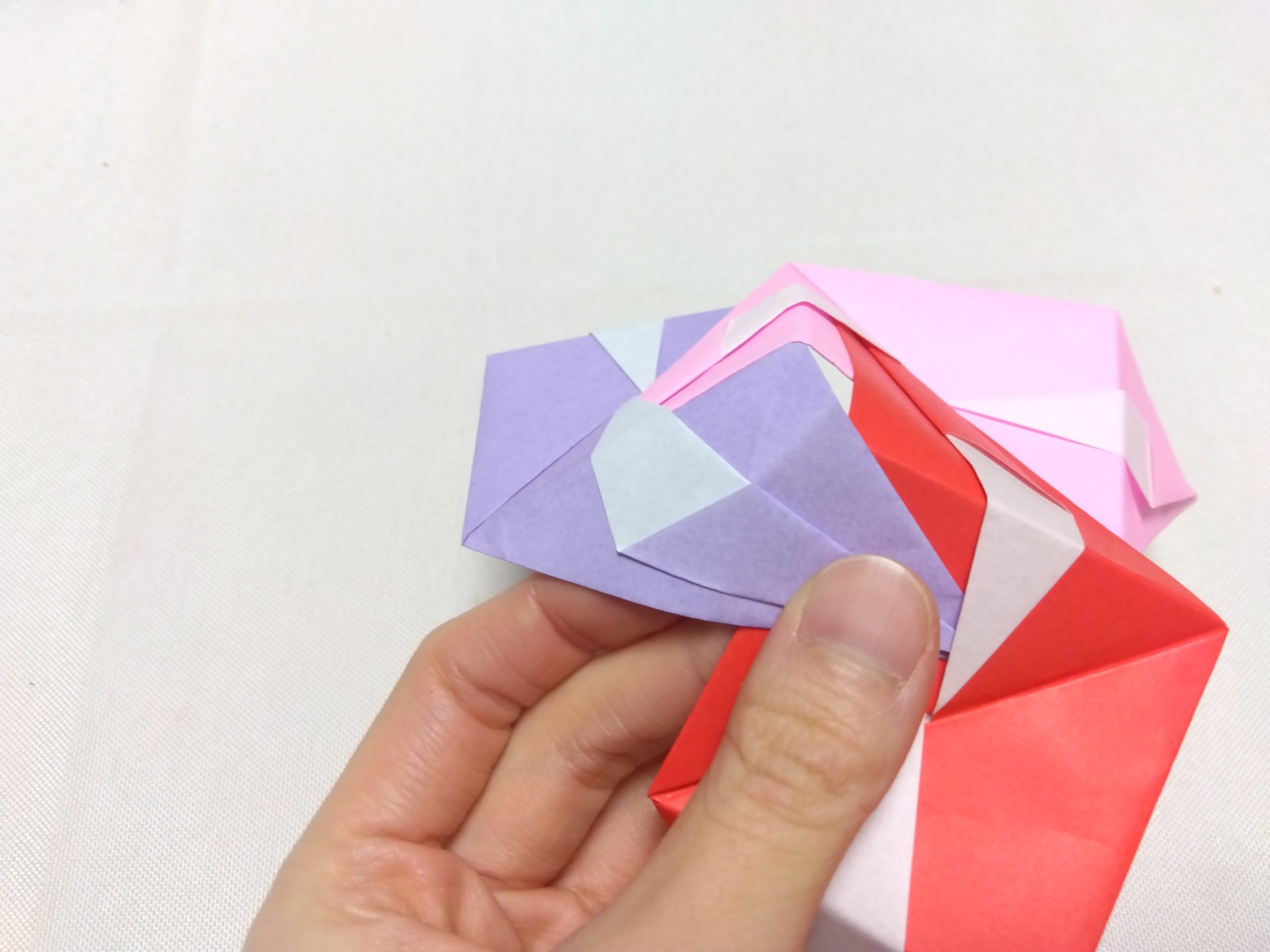 折り紙でくす玉