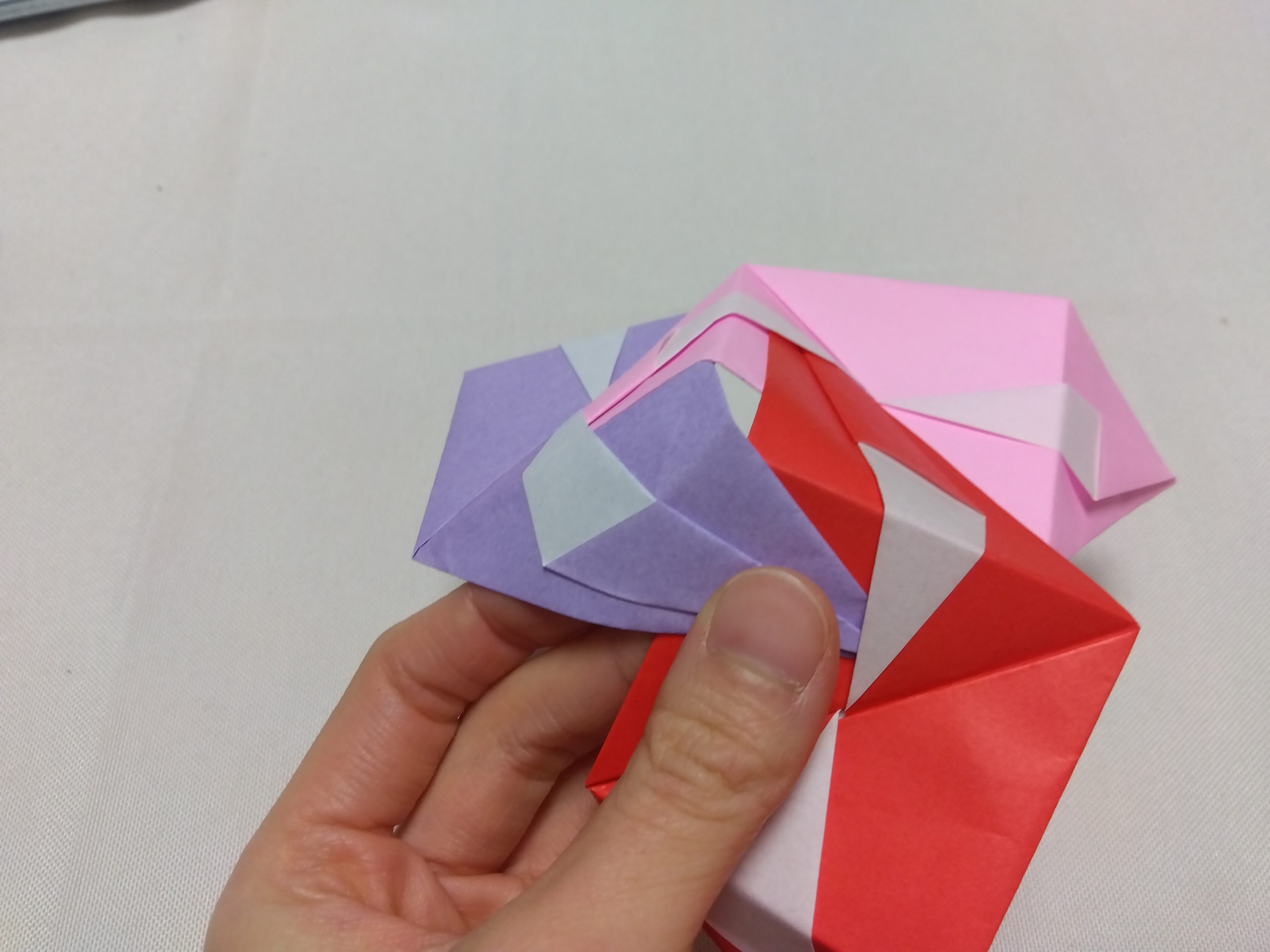 折り紙でくす玉