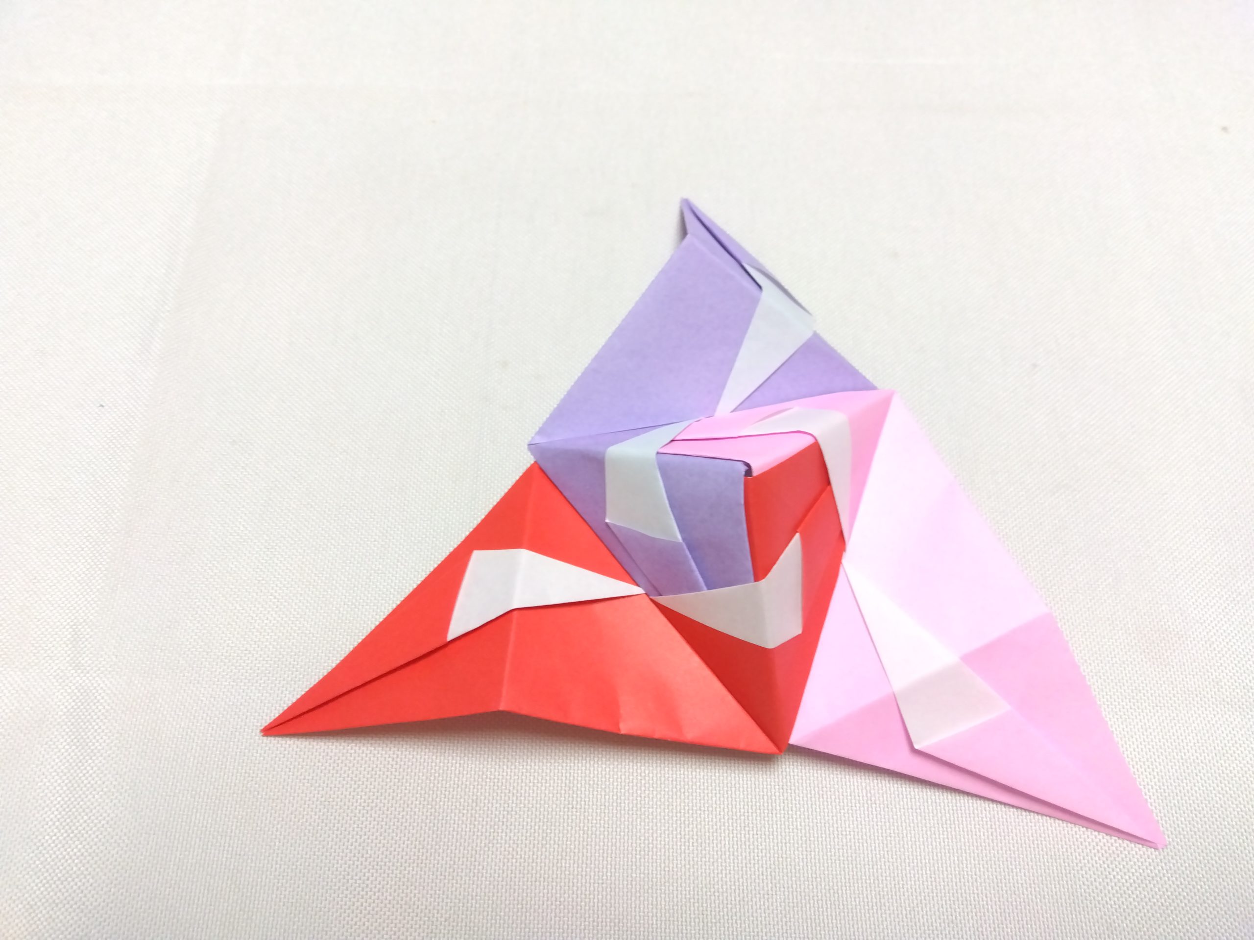 折り紙でくす玉