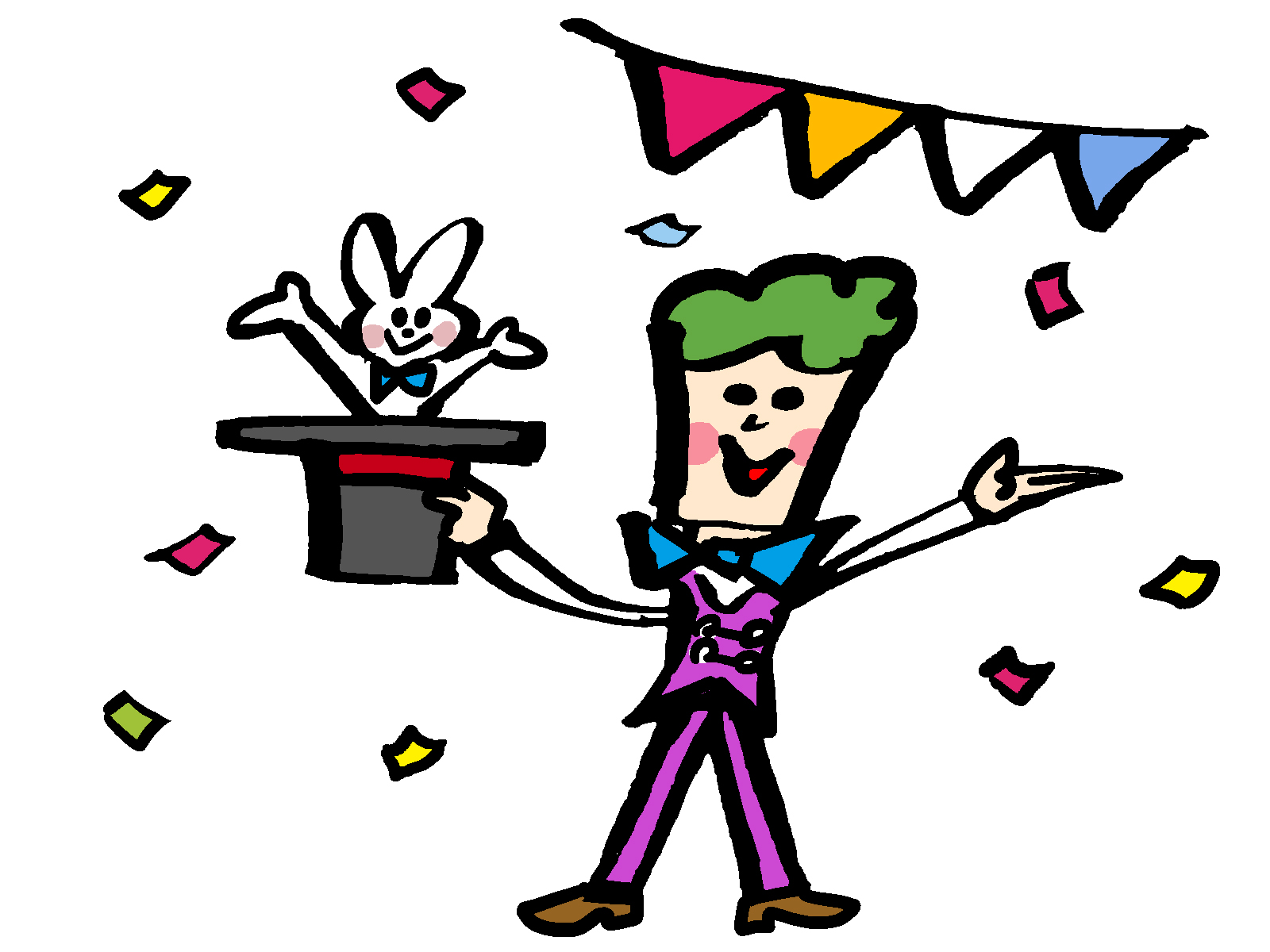 色水シアターの簡単マジック