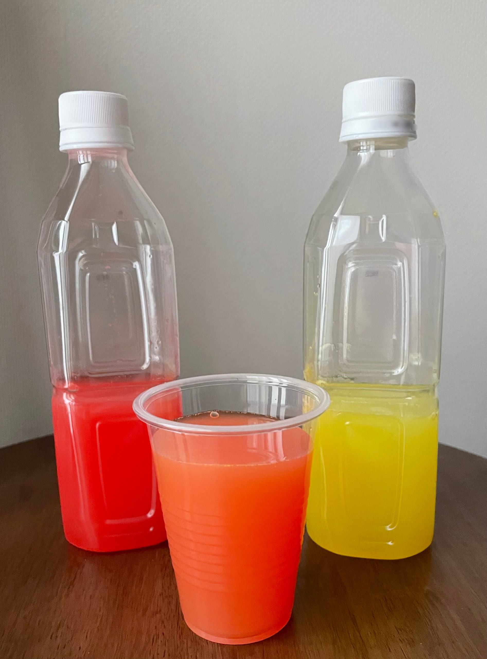 色水シアターの簡単マジック