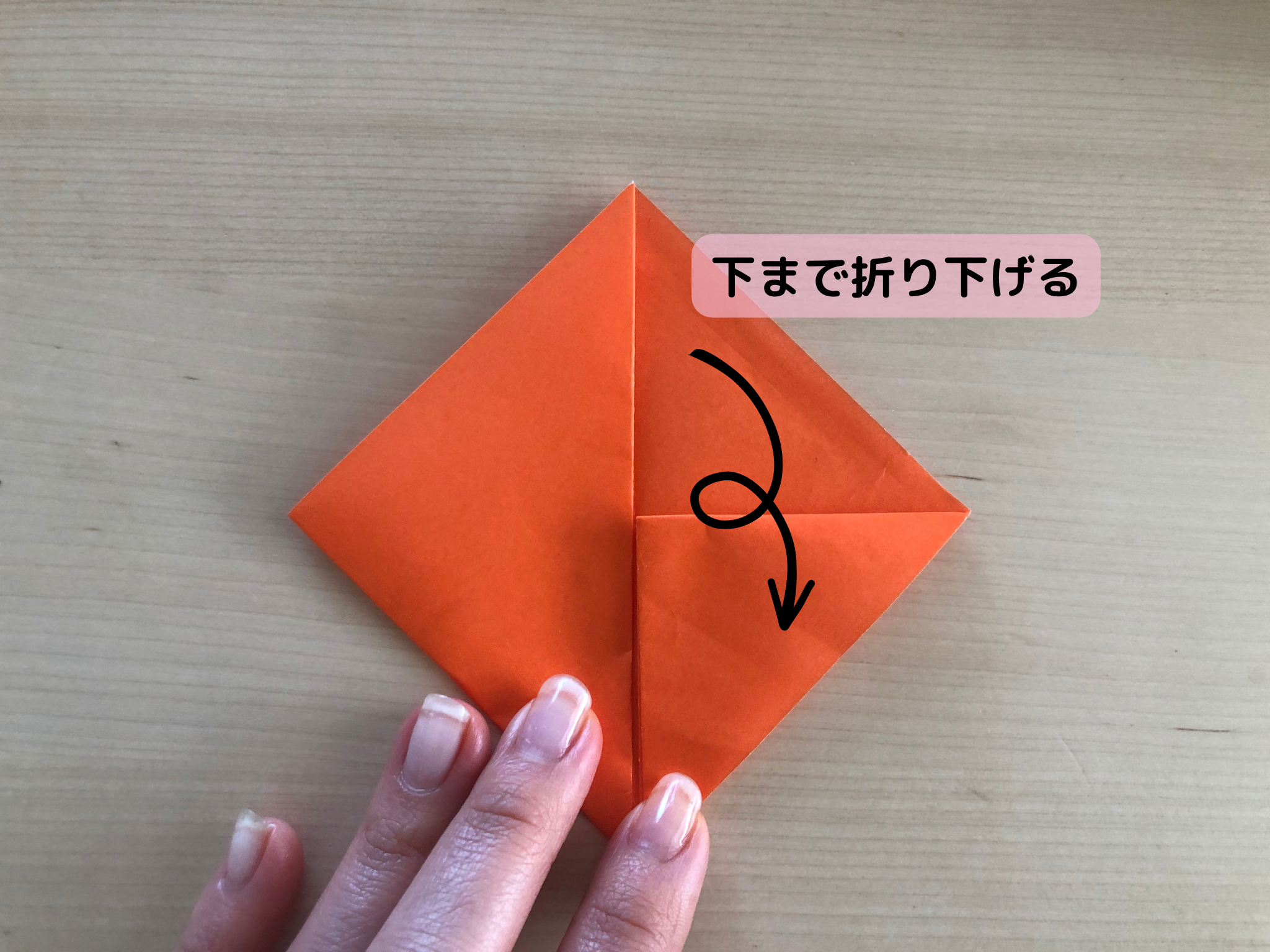 折り紙かぶと製作