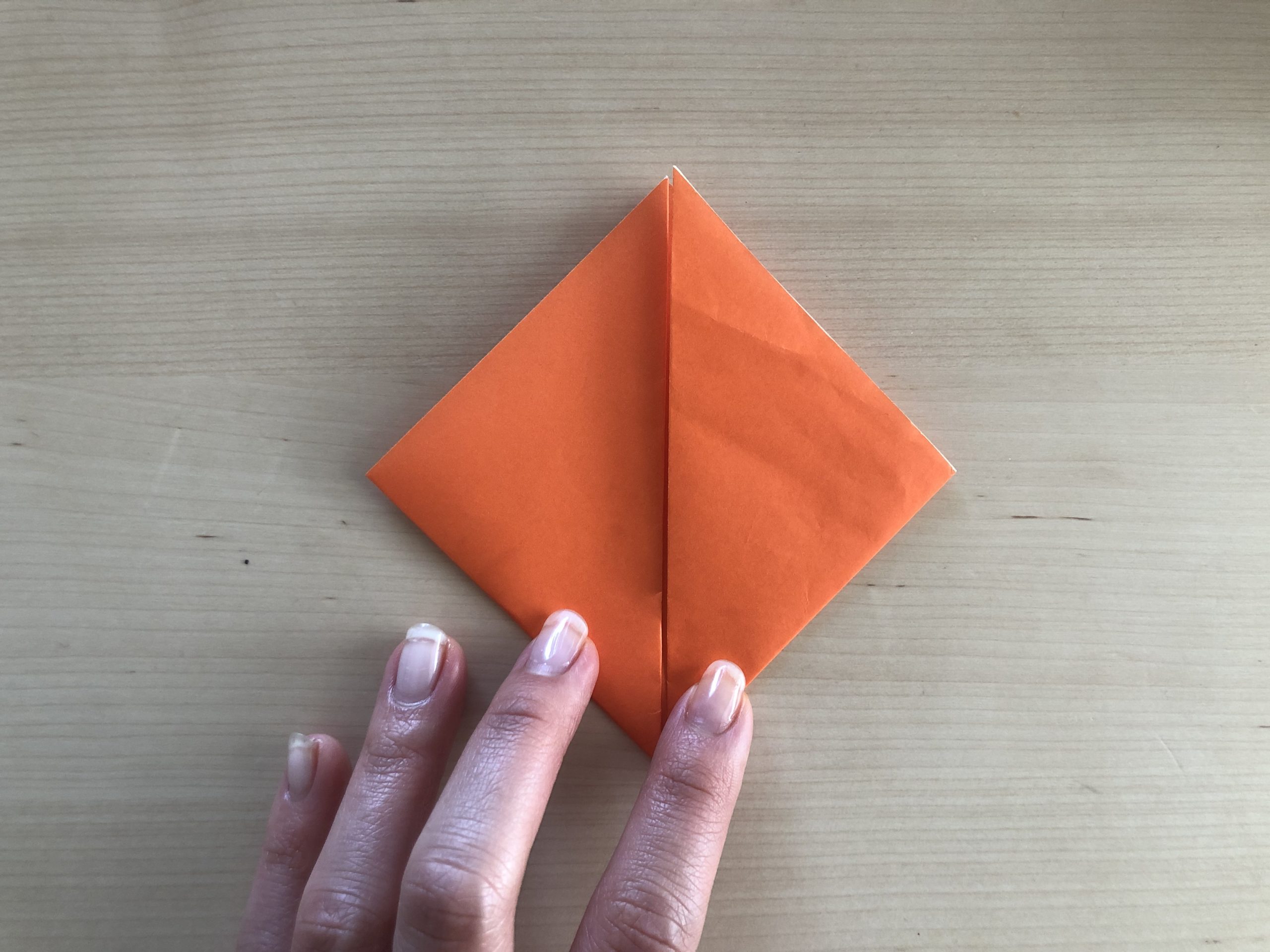 折り紙かぶと製作