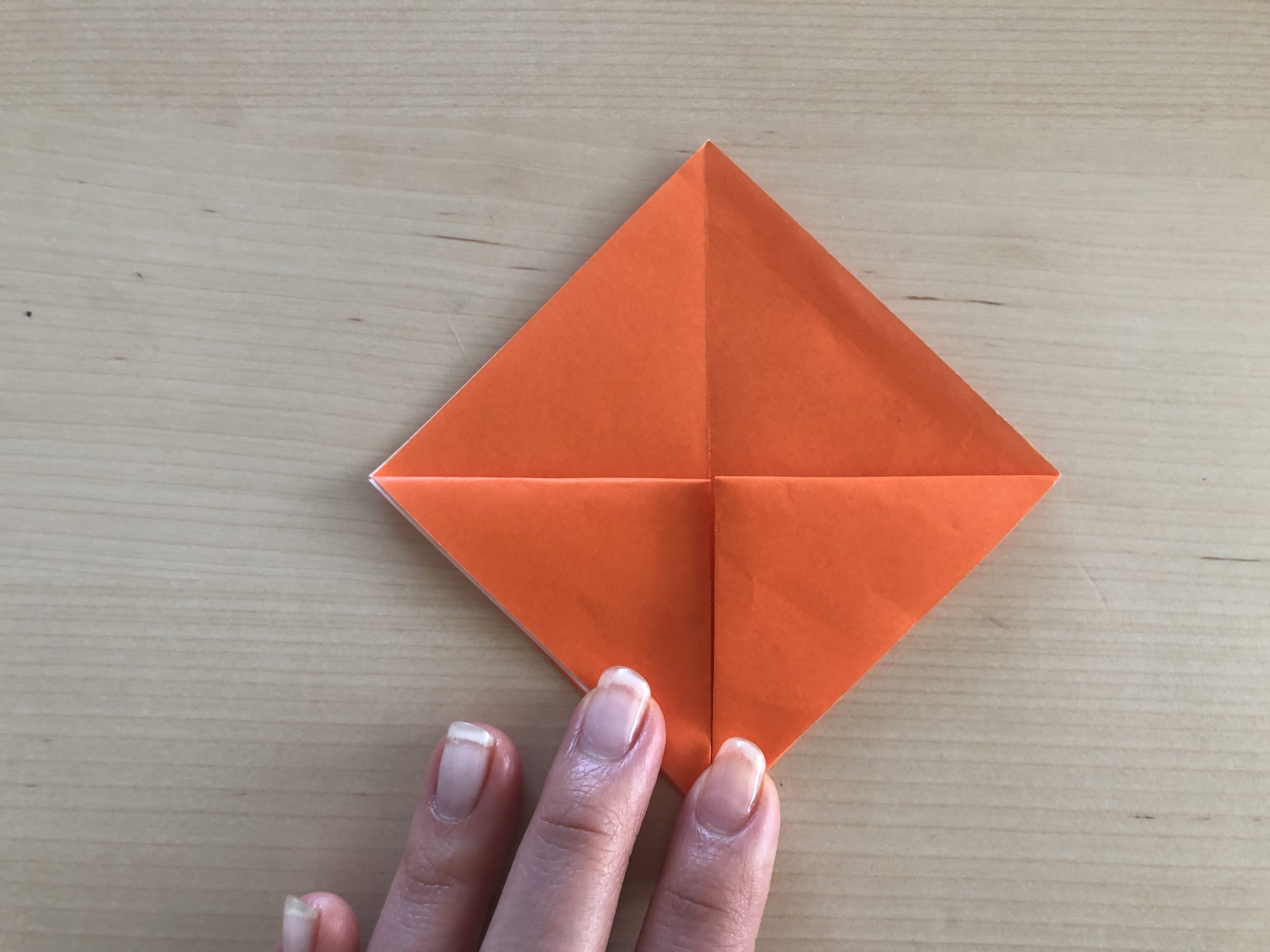 折り紙かぶと製作