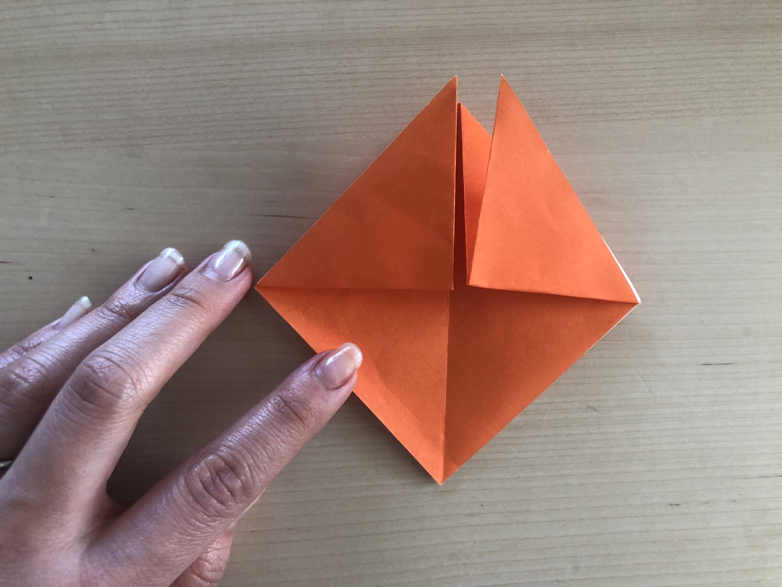 折り紙かぶと製作