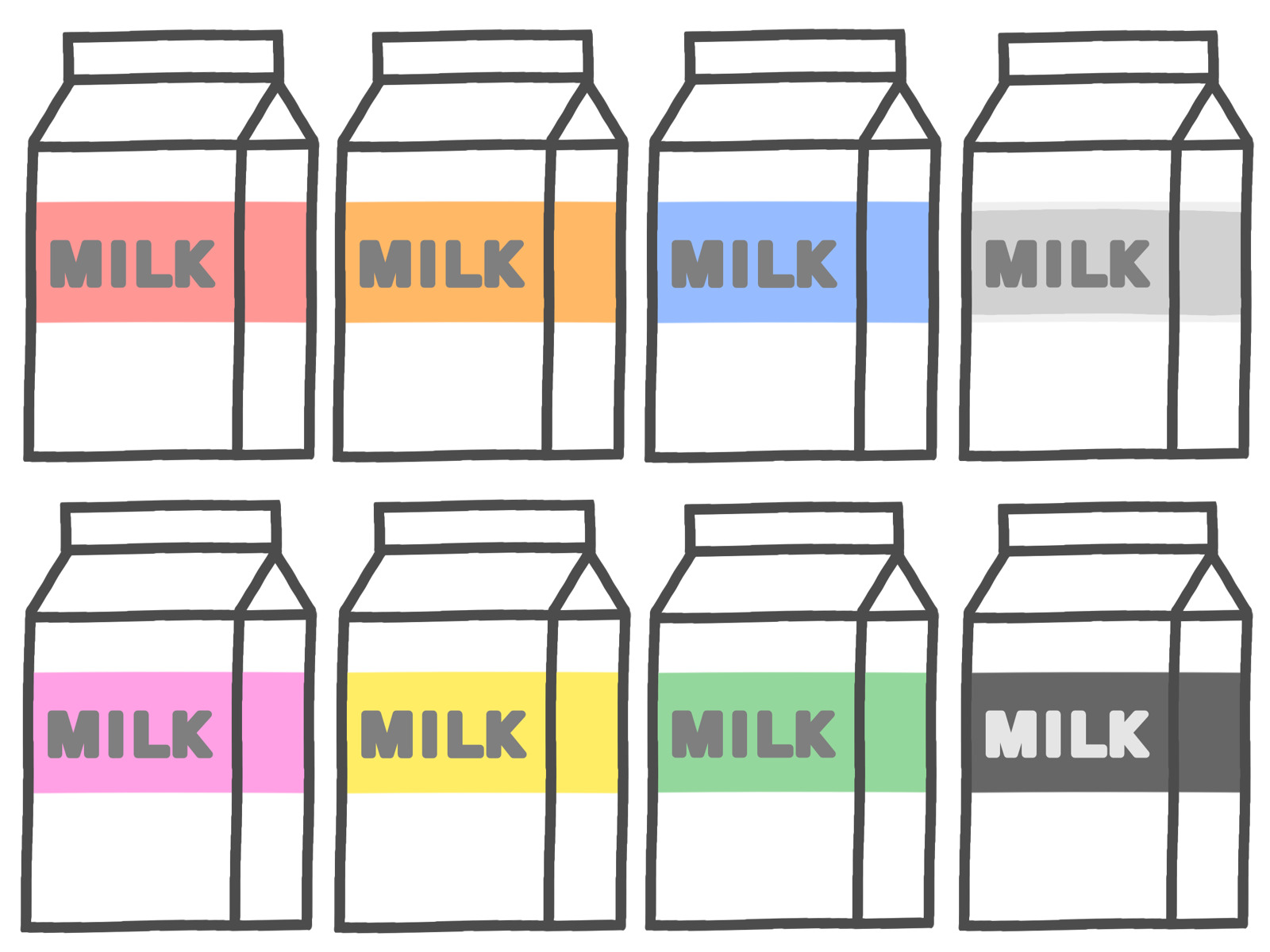 牛乳パックでパクパク人形