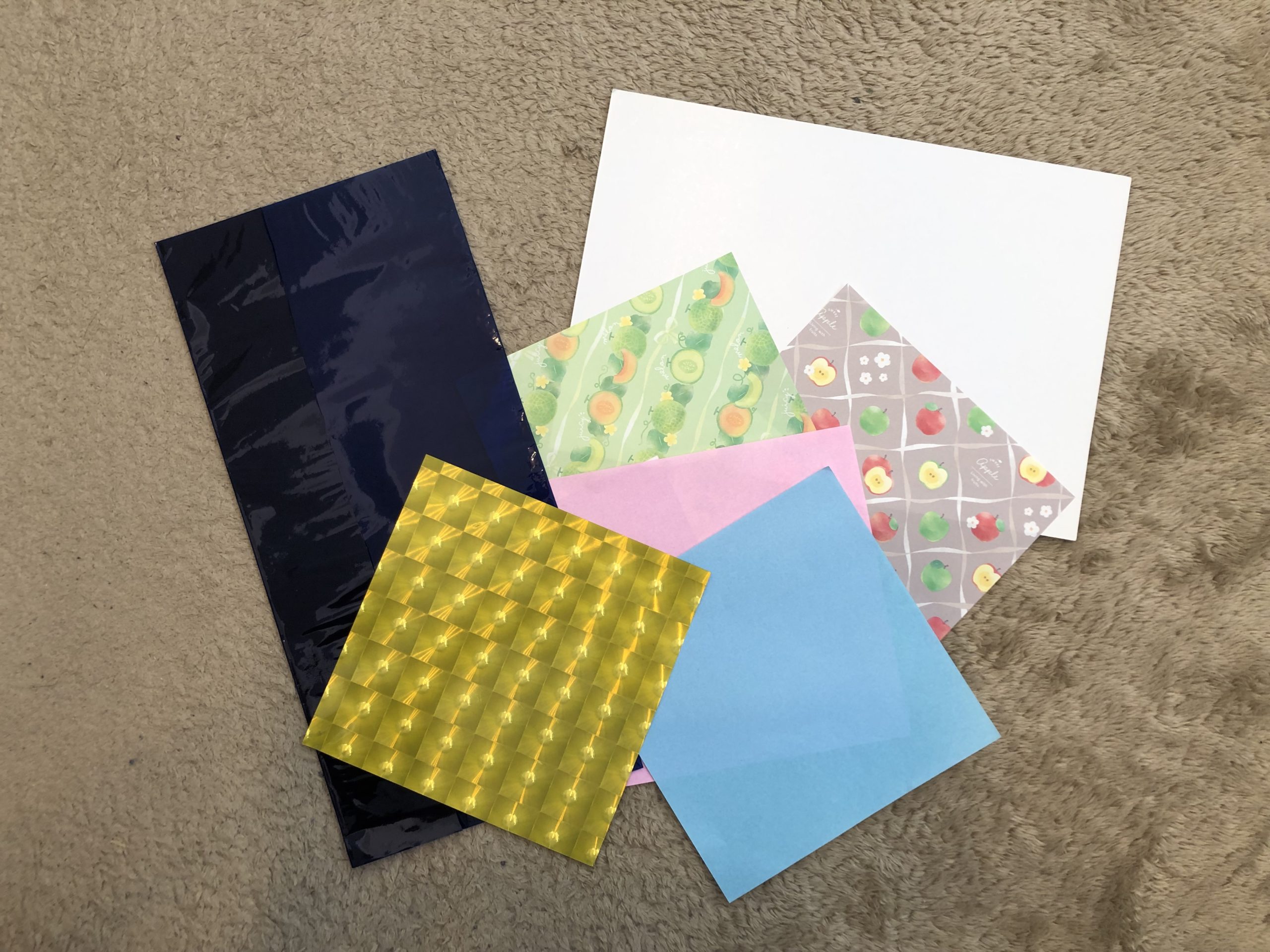 キャップの魚工作