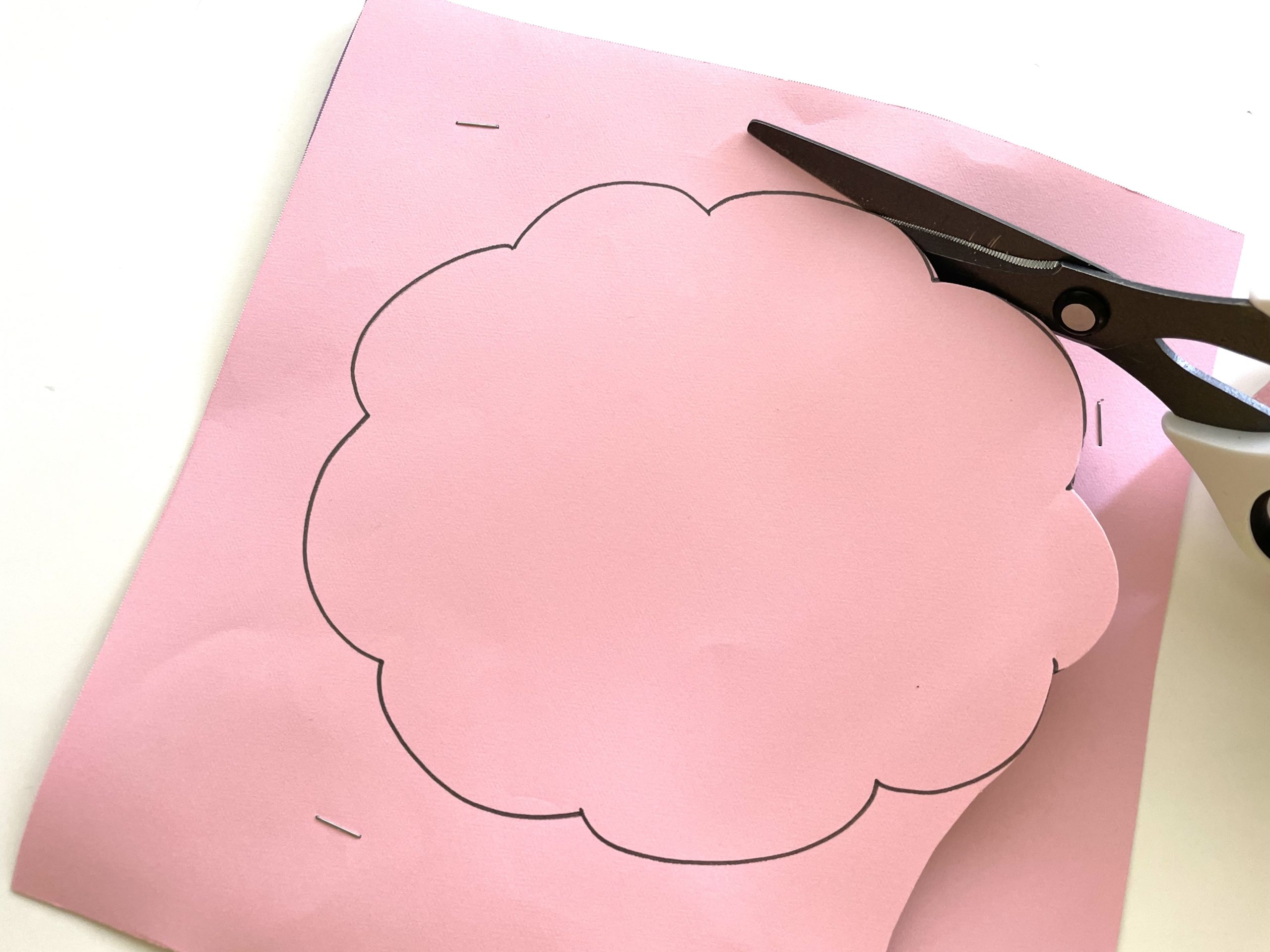 あじさいのちぎり絵の工作