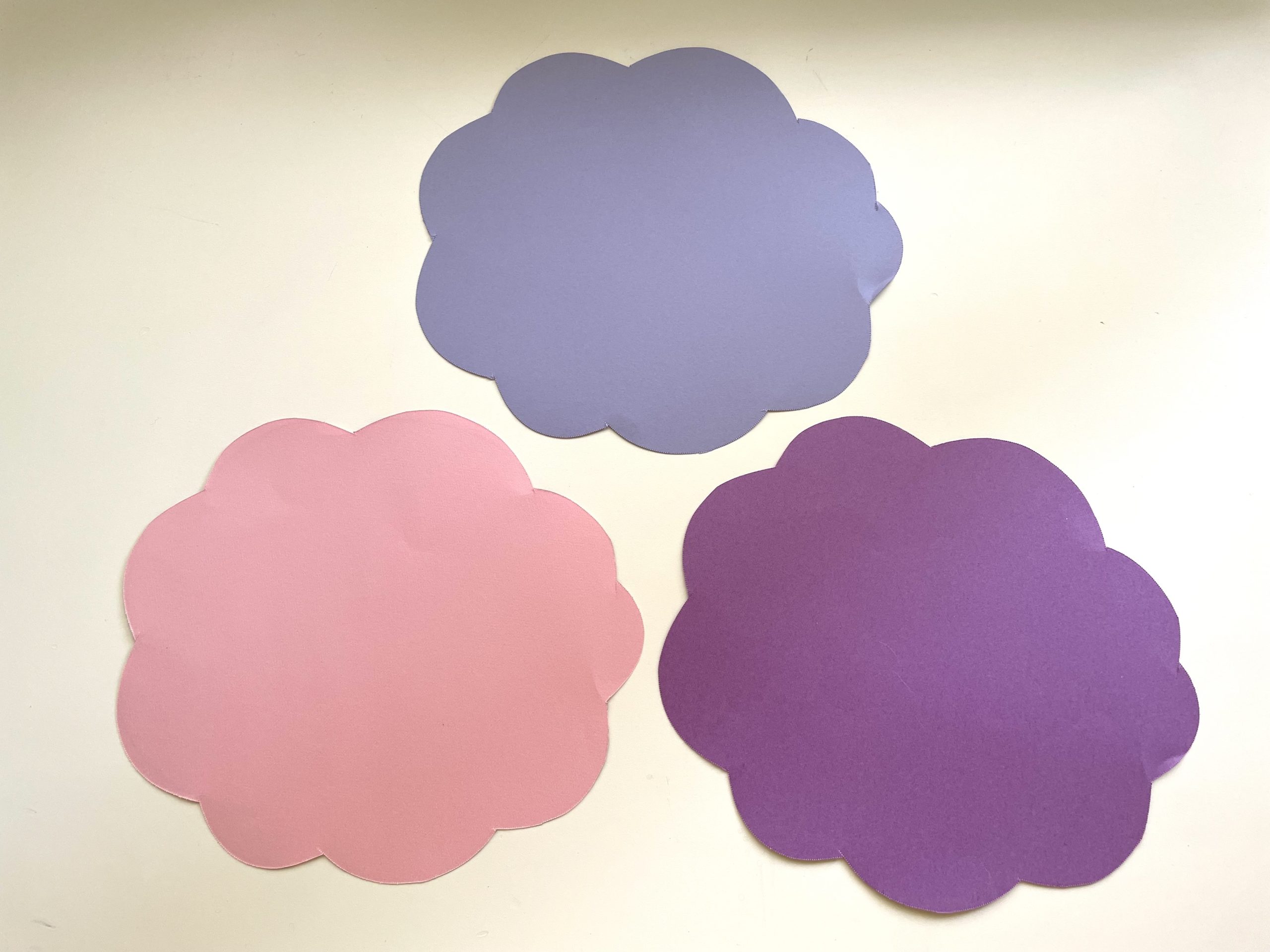 あじさいのちぎり絵の工作