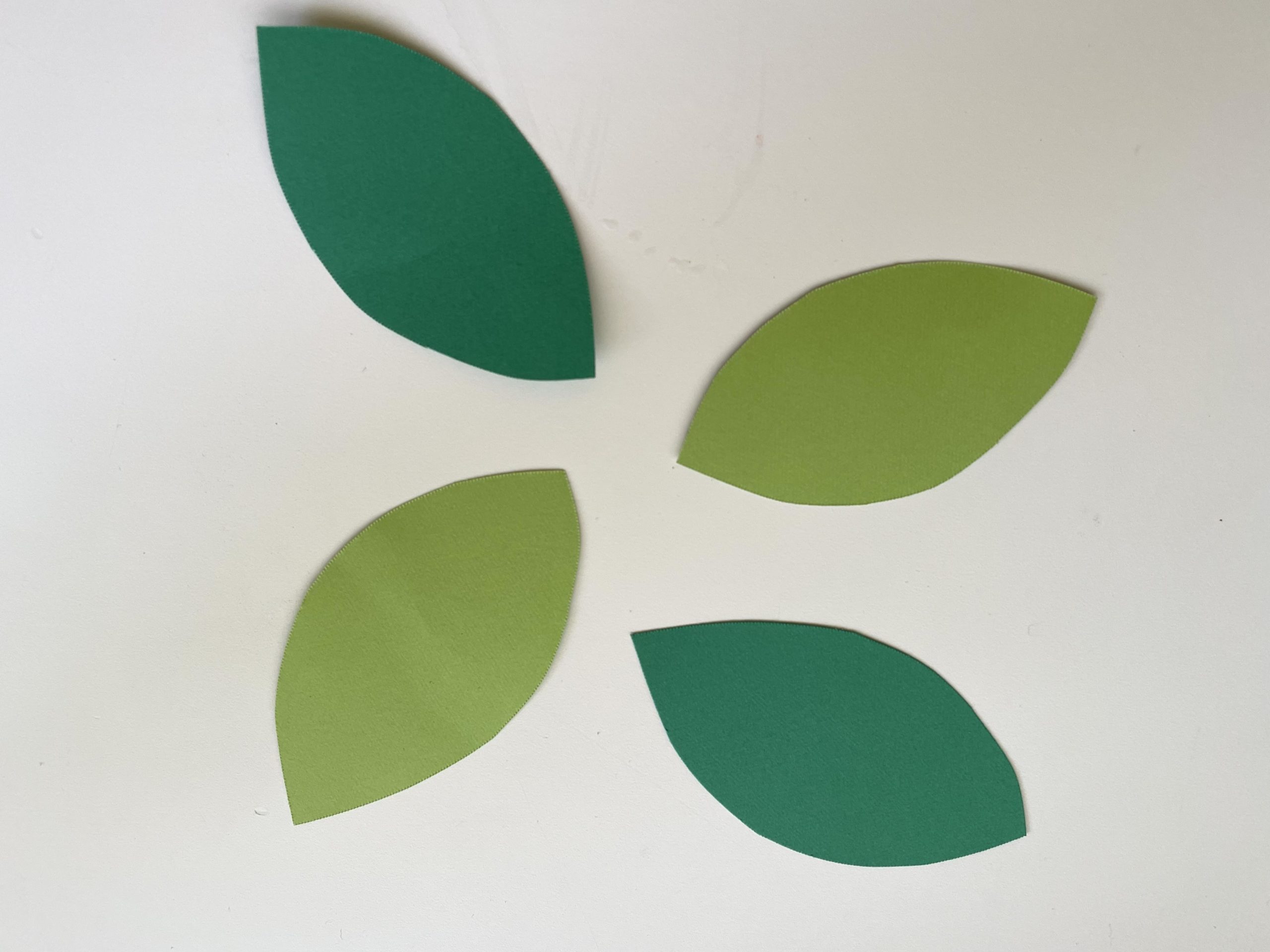 あじさいのちぎり絵の工作