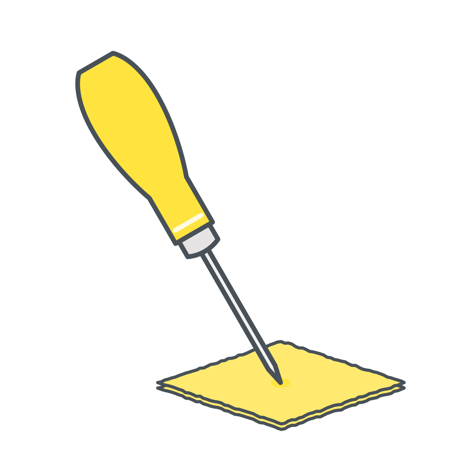 牛乳パックでカスタネット