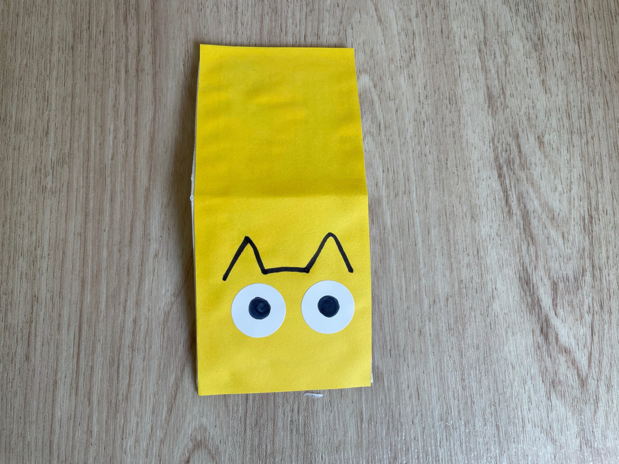 牛乳パックでカスタネット